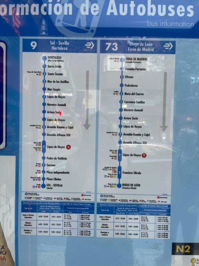 Madrid Centro II Lejlighed Eksteriør billede